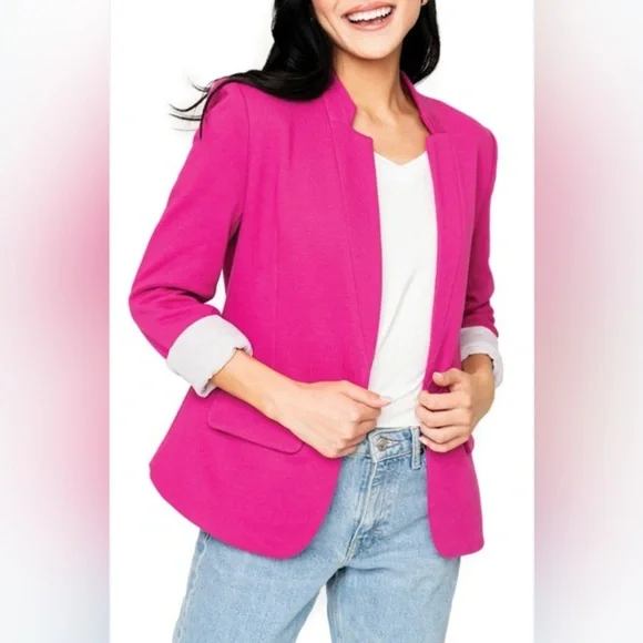 NWOT. Gibson’s inverted notch collar cotton blend blazer. XL - Picture 9 of 12